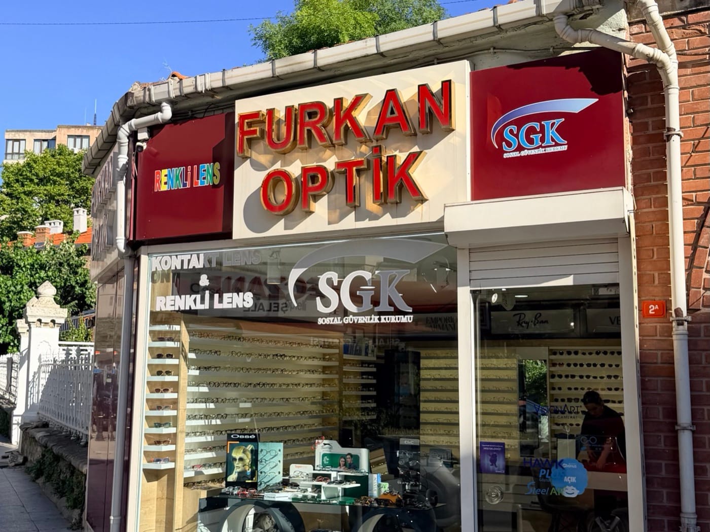 Furkan Optik Erenköy Şube 1 tabela